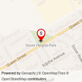 Dover Heights Park on , Cornwall Ontario - location map