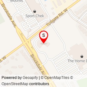 Cornwall Toyota on Tollgate Road West, Cornwall Ontario - location map