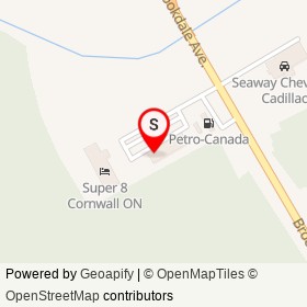 No Name Provided on Brookdale Avenue, Cornwall Ontario - location map
